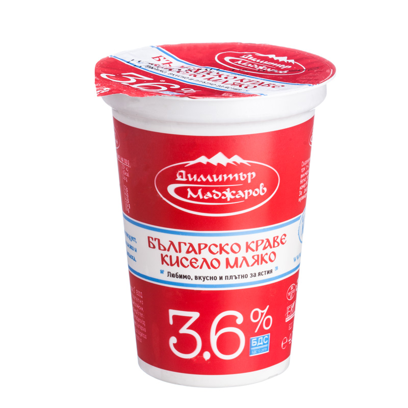 Dimitar Madzharov Joghurt aus Kuhmilch 3,6%