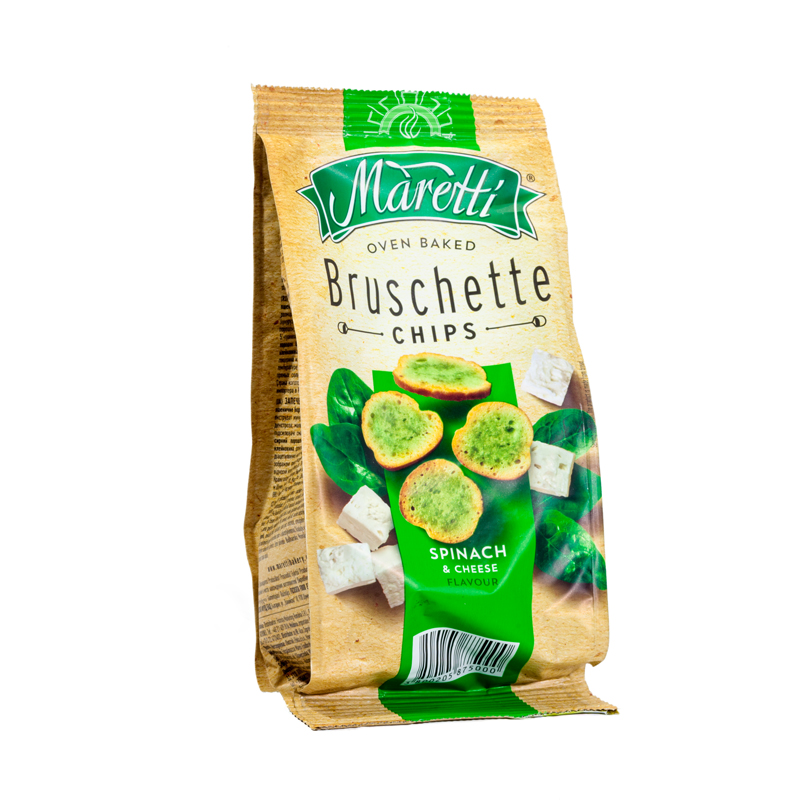 Maretti Bruschette  Spinach and Cheese
