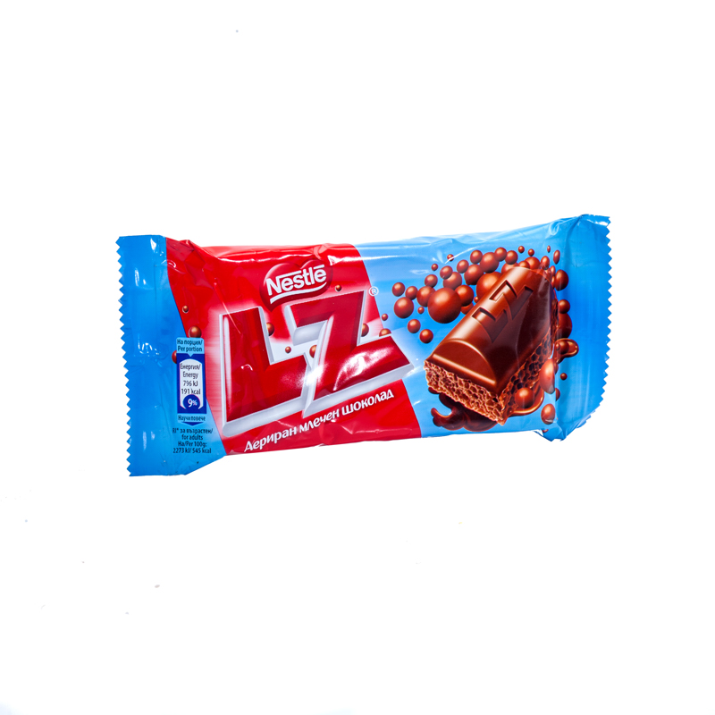 LZ Belüftete Milchschokolade
