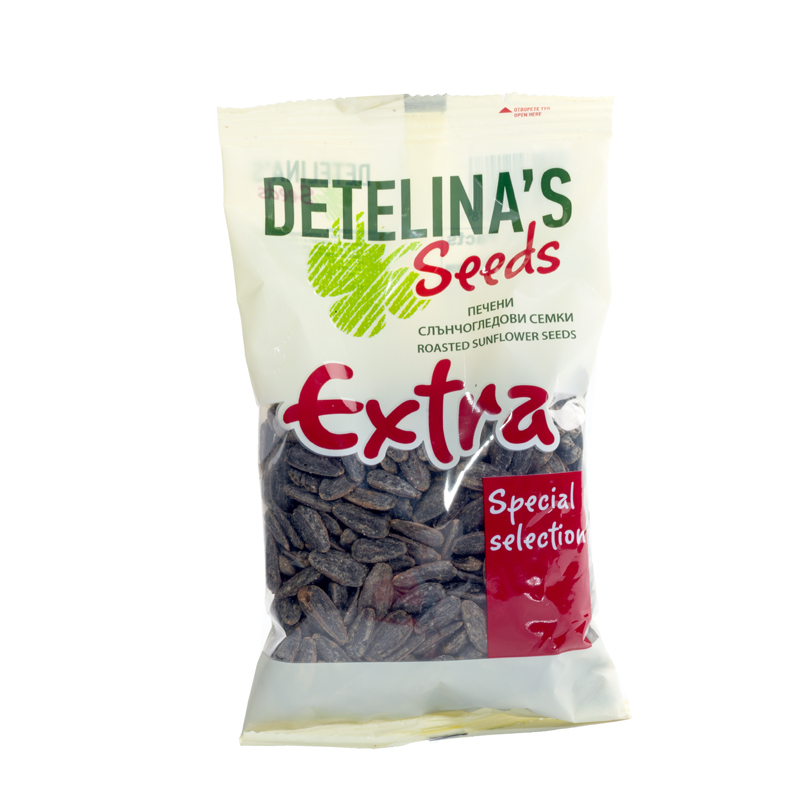 Detelina's Seeds Extra Roasted Sunflower Seeds