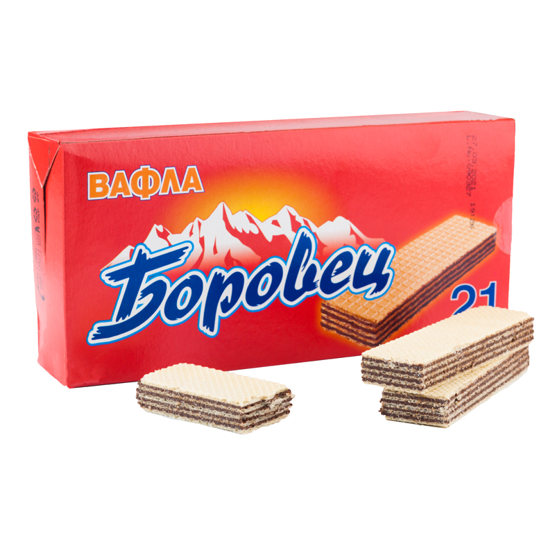 Borovets Wafers with Peanut Cream