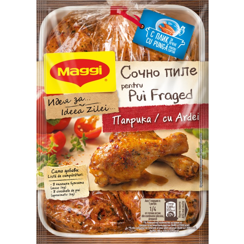 Maggi Idea for Juicy Chicken Paprika