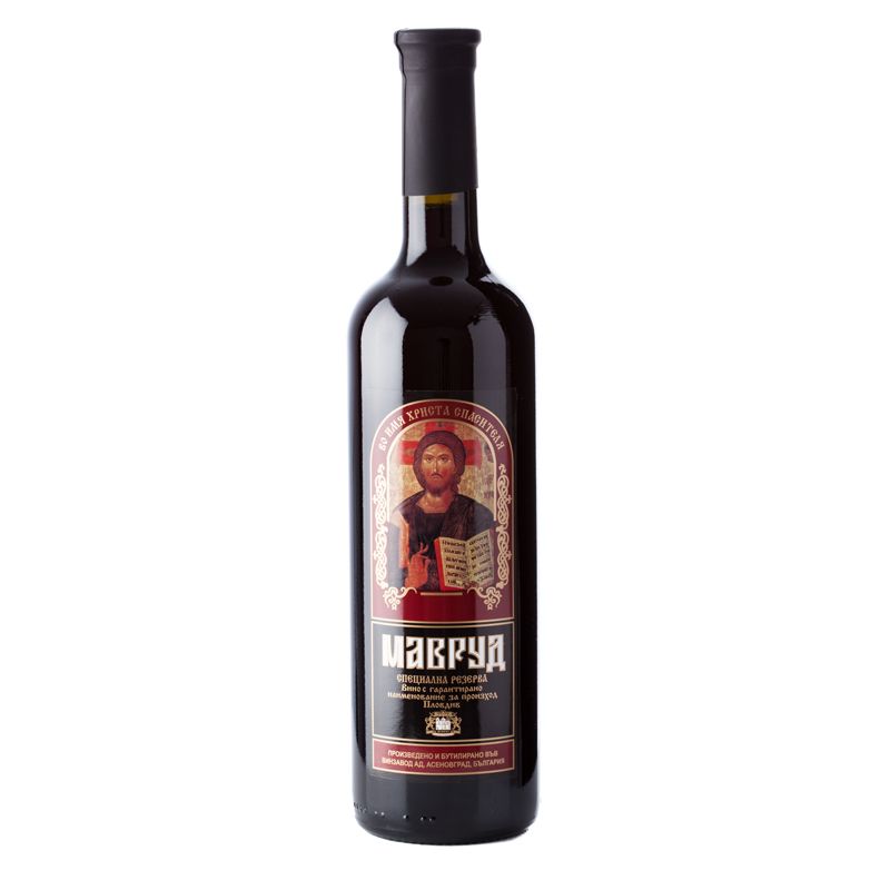 Red wine Mavrud special reserve from Asenovgrad
