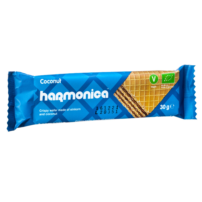 Harmonica Veganwaffel mit Kokos