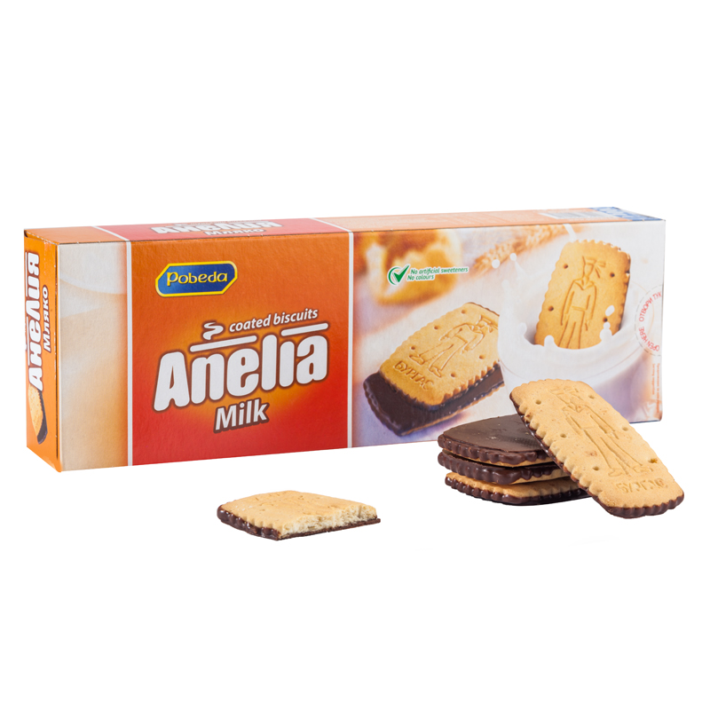 Anelia Überzogene Kekse Milch