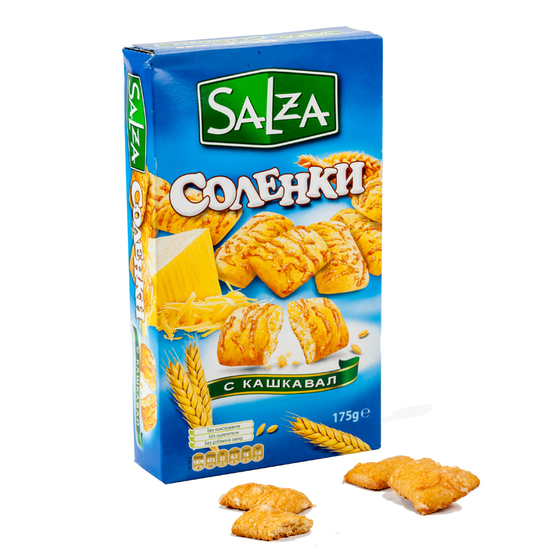 Salza Salty Biscuits Yellow cheese