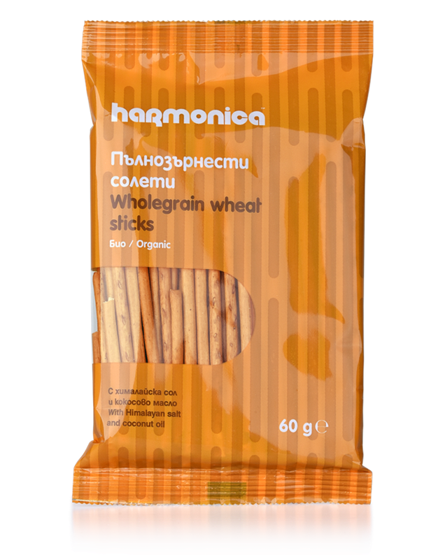 Harmonica Wholegrain Wheat Sticks