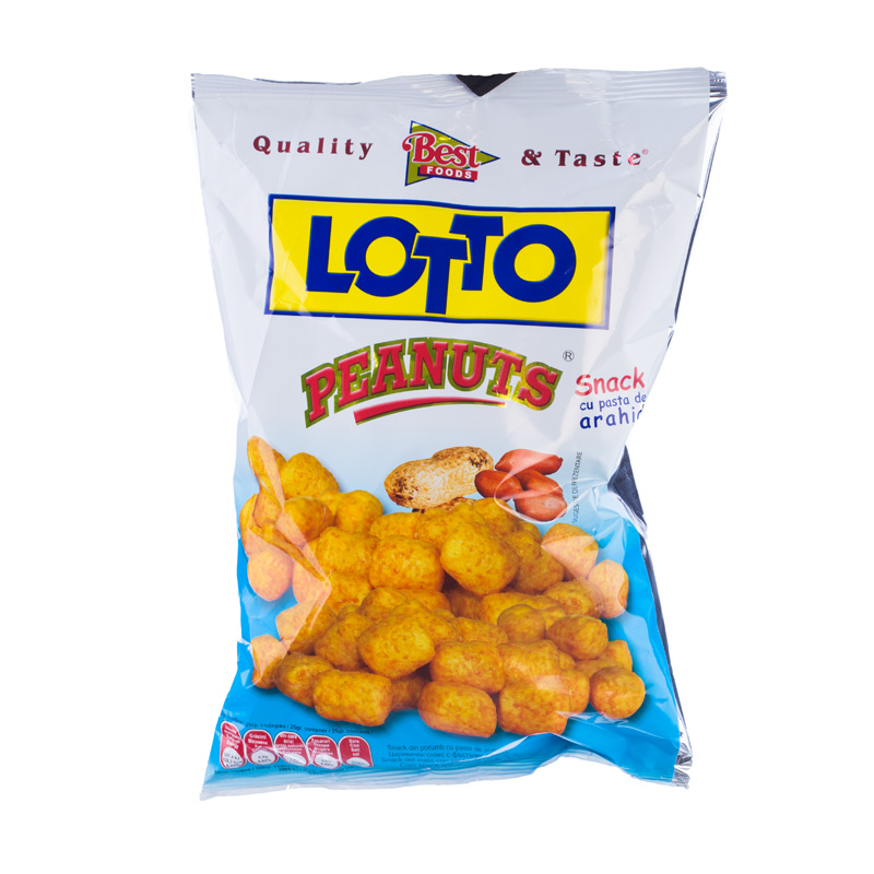 Lotto Peanuts  Corn Snack mit Erdnussbutter