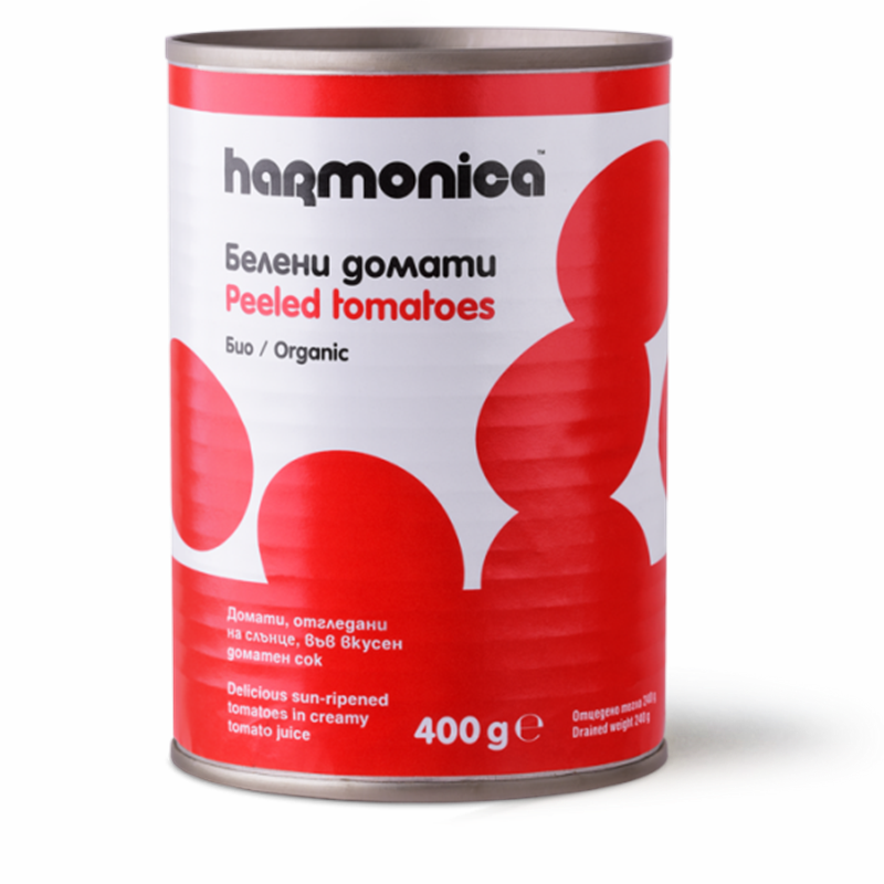 Harmonica Tomatoes peeled