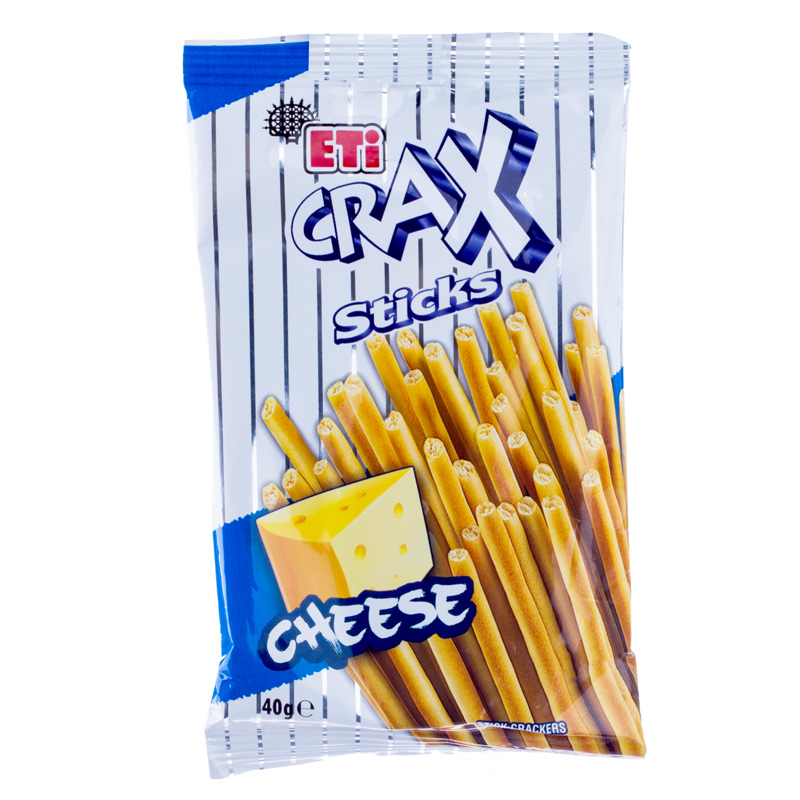 Crax Sticks Salzstangen Gelber Käse