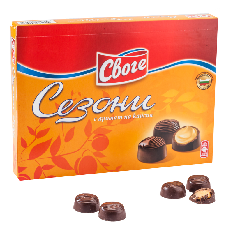 Сезони Шоколадови бонбони Кайсия