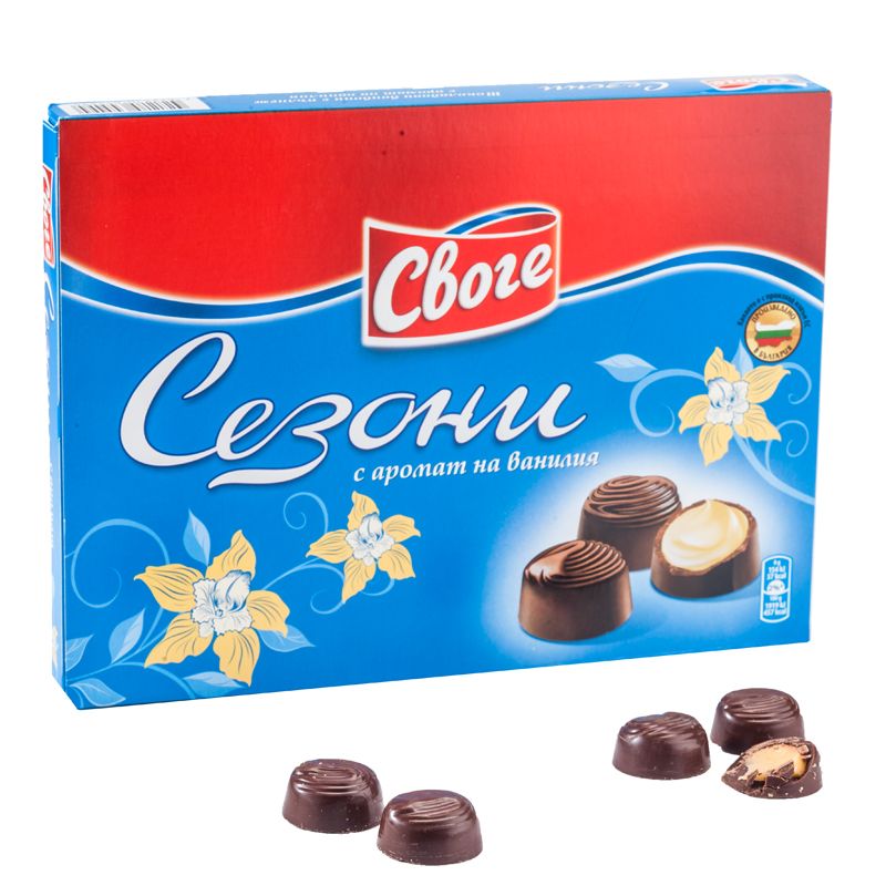 Сезони Шоколадови Бонбони Ванилия