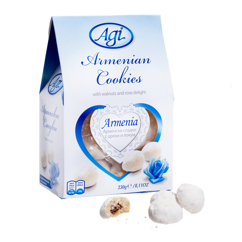 Armenia - Armenian Cookies with Walnuts and Rose Delight